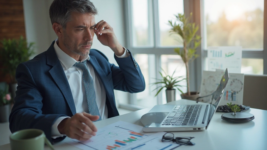 Финансовый консультант анализирует графики роста инвестиций для образовательного фонда