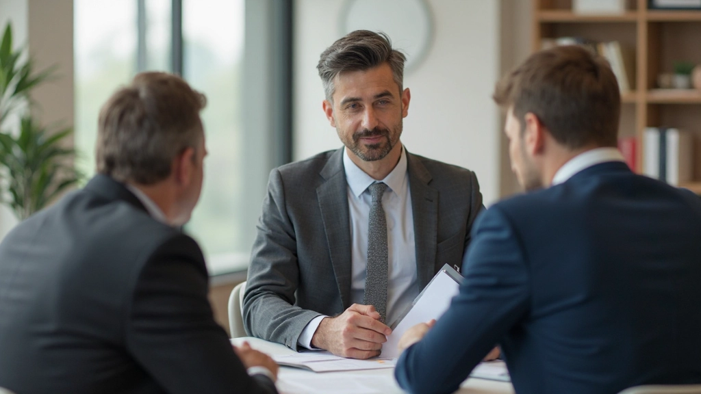 Финансовый плановщик презентует долгосрочную инвестиционную стратегию семейной паре