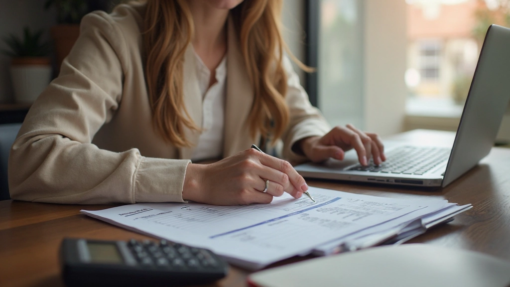 Профессиональный рабочий стол с планированием семейного бюджета, калькулятором и документами